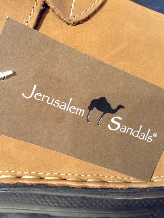 NWT Jerusalem Sandals Sz 9 Mens / 11.5 Wmn. Brown Leather Slip-On Buckle Unisex main image 13